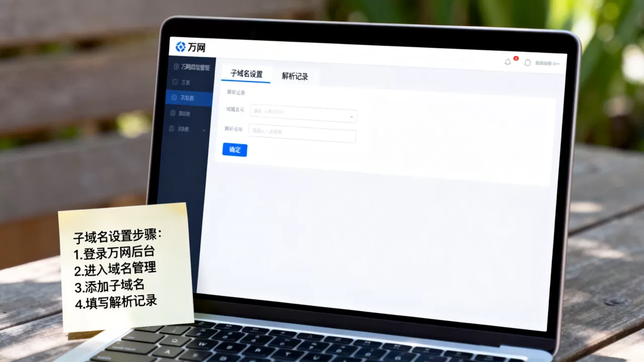 万网子域名怎么设置最简单?,子域名解析怎么操作? 万网子域名怎么设置最简单?,子域名解析怎么操作?