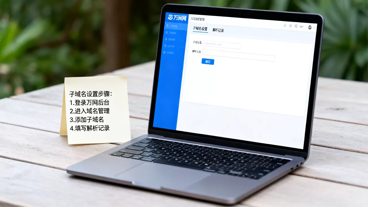 万网子域名怎么设置最简单?,子域名解析怎么操作? 万网子域名怎么设置最简单?,子域名解析怎么操作?