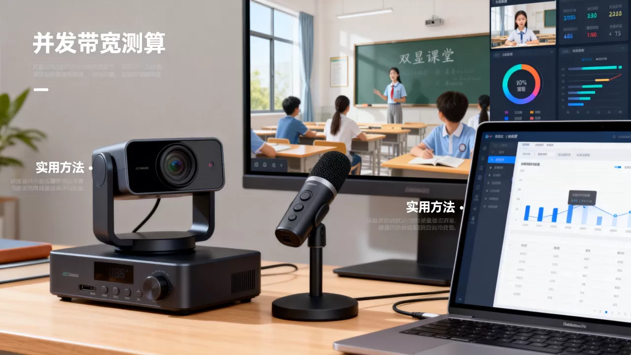 双师课堂音视频并发带宽如何测算,有哪些实用方法? 双师课堂音视频并发带宽如何测算,有哪些实用方法?