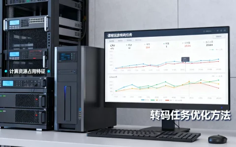 课程回放转码任务计算资源占用有哪些特征？，如何降低占用