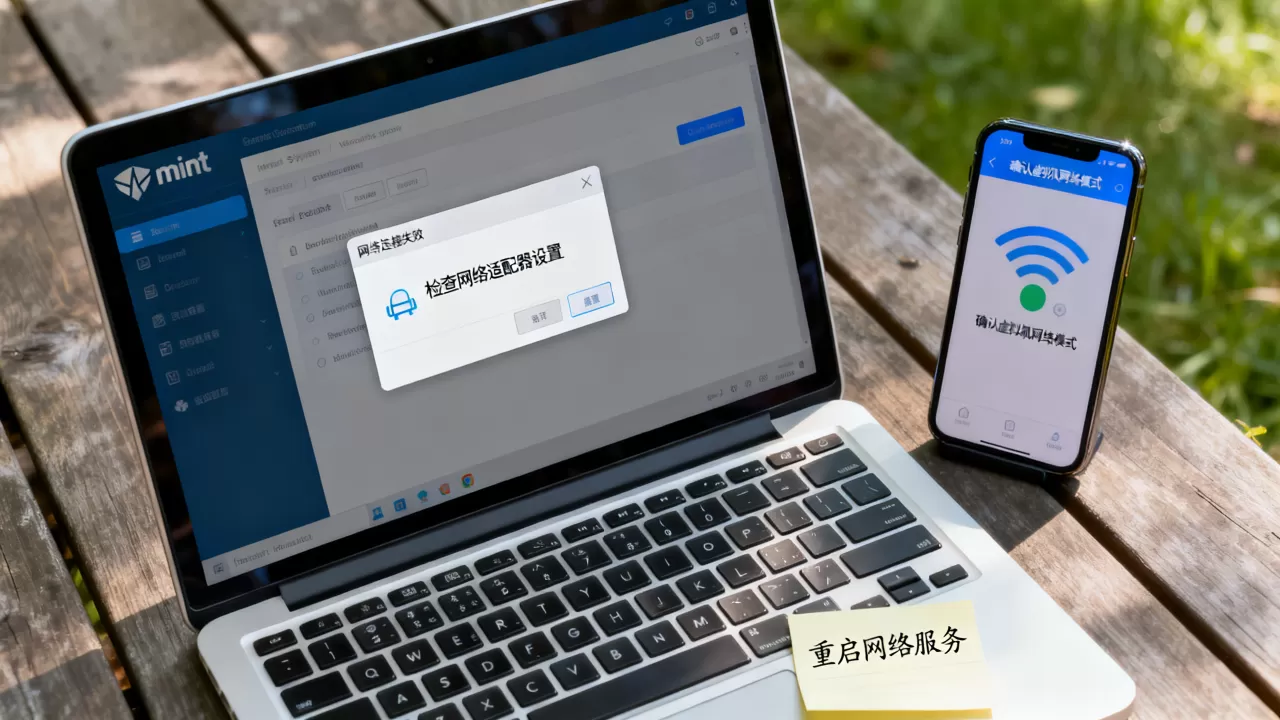 虚拟机mint安装后网络连接失败怎么解决,是什么原因? 虚拟机mint安装后网络连接失败怎么解决,是什么原因?