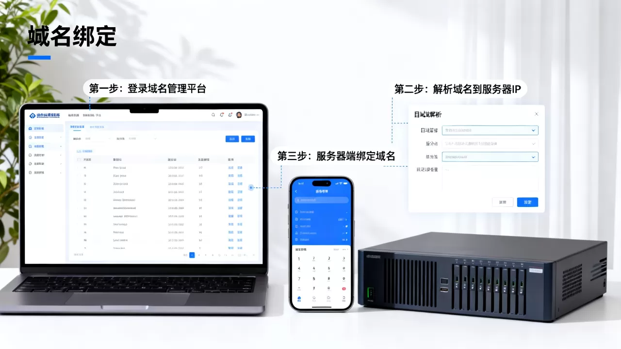 新手怎么把域名绑定到服务器,详细操作步骤有哪些? 新手怎么把域名绑定到服务器,详细操作步骤有哪些?