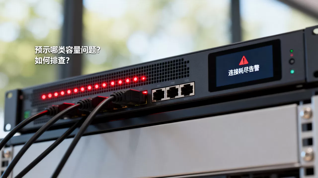 连接耗尽告警预示哪类容量问题,如何排查? 连接耗尽告警预示哪类容量问题,如何排查?