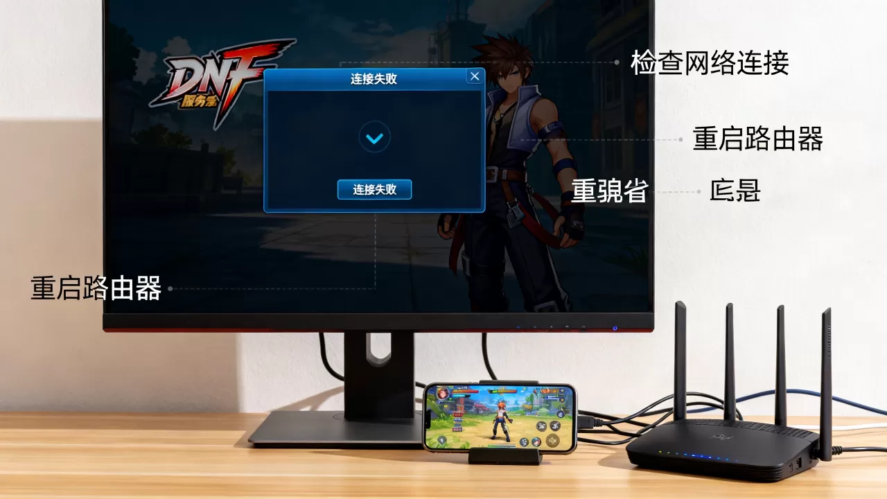 DNF进游戏卡在连接服务器界面怎么办,一直连接失败什么原因? DNF进游戏卡在连接服务器界面怎么办,一直连接失败什么原因?