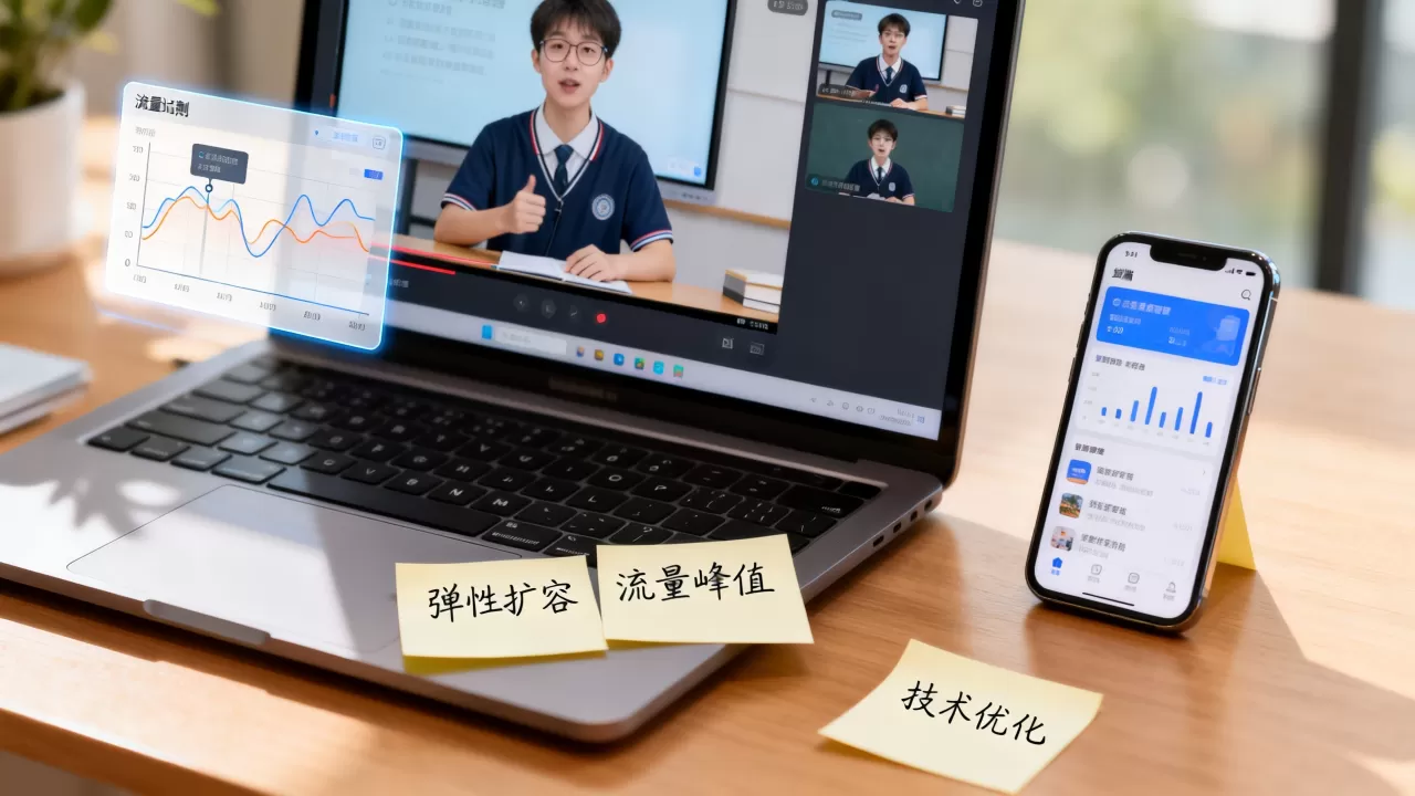 在线教育直播课突发流量如何弹性扩容,有哪些技巧? 在线教育直播课突发流量如何弹性扩容,有哪些技巧?