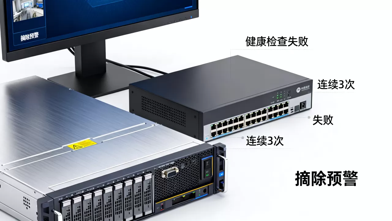后端健康检查连续失败几次会被摘除,是什么原因? 后端健康检查连续失败几次会被摘除,是什么原因?