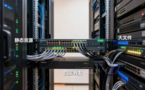 为什么静态资源和大文件更适合四层转发，有哪些好处？