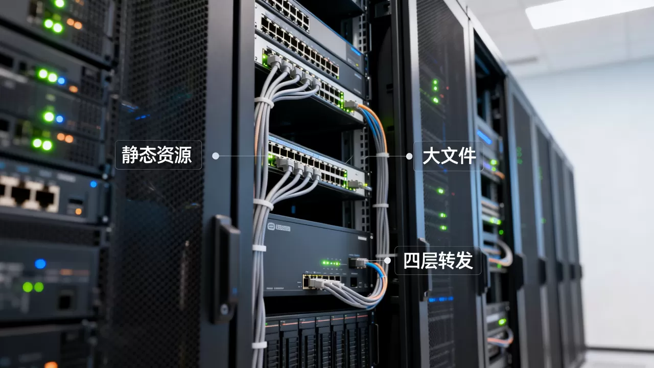 为什么静态资源和大文件更适合四层转发,有哪些好处? 为什么静态资源和大文件更适合四层转发,有哪些好处?