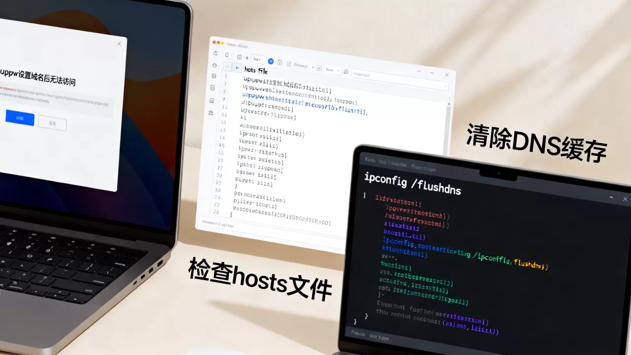 upupw设置域名后打不开怎么办,本地解析失败怎么解决? upupw设置域名后打不开怎么办,本地解析失败怎么解决?