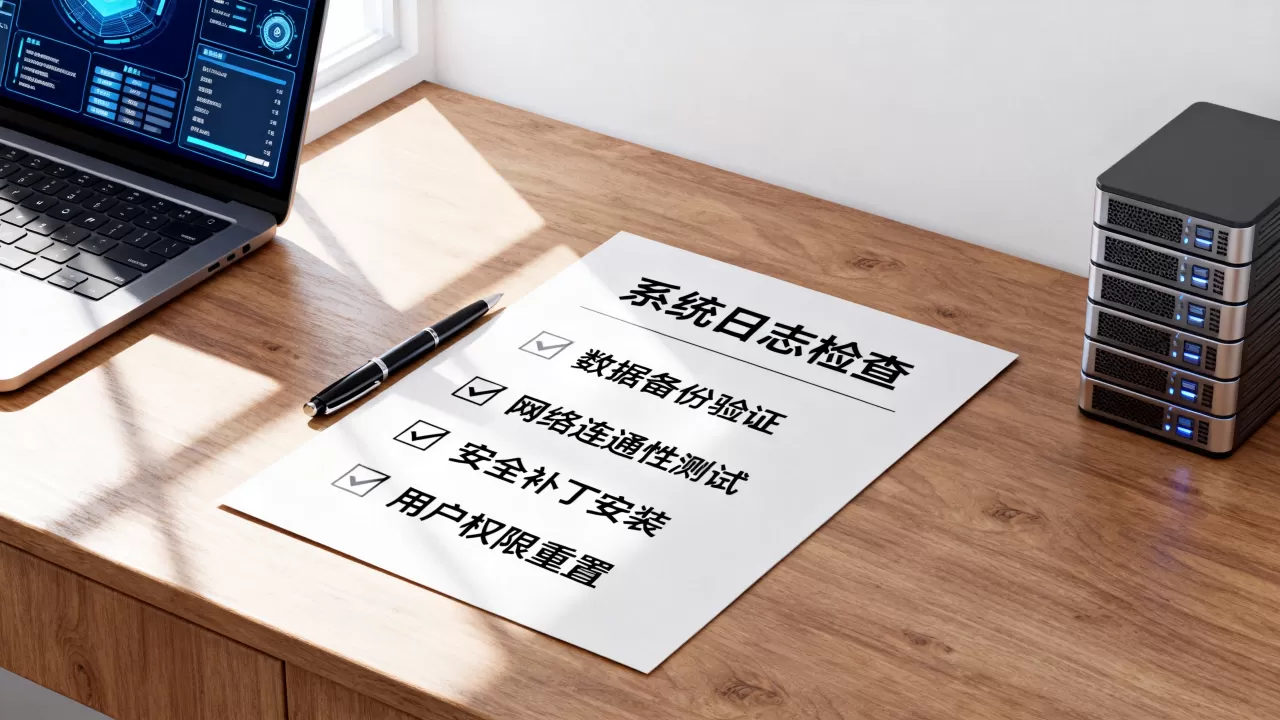 攻击结束后业务恢复上线的检查清单有哪些,要注意什么? 攻击结束后业务恢复上线的检查清单有哪些,要注意什么?