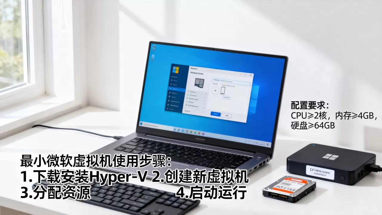 最小微软虚拟机怎么使用,具体配置要求是什么? 最小微软虚拟机怎么使用,具体配置要求是什么?