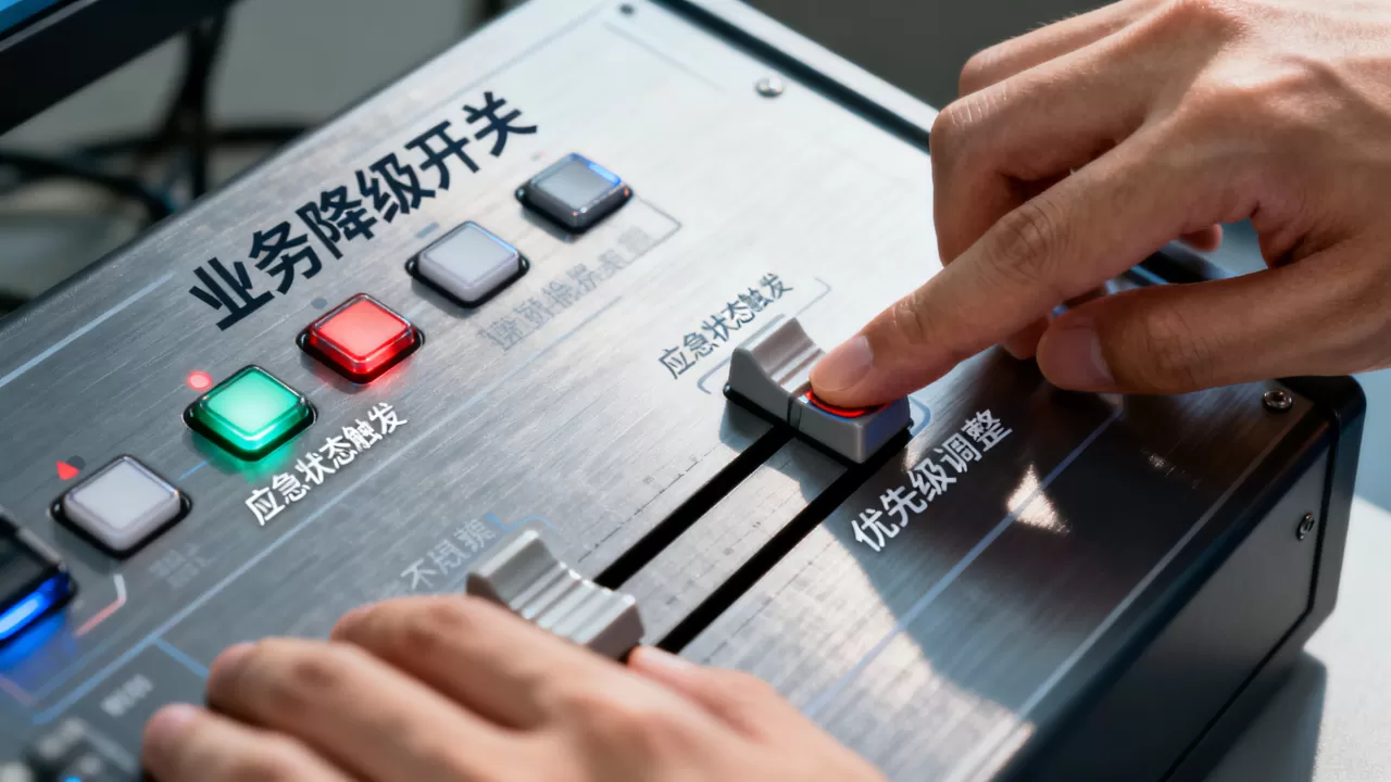 应急状态下业务降级开关怎么设计,有哪些注意事项? 应急状态下业务降级开关怎么设计,有哪些注意事项?