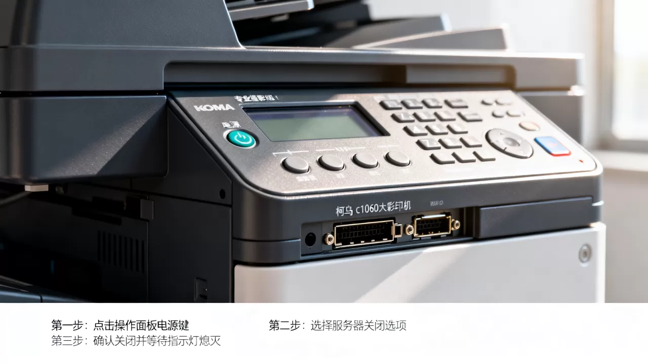 柯美c1060大彩机怎么关闭服务器,关闭步骤是什么? 柯美c1060大彩机怎么关闭服务器,关闭步骤是什么?