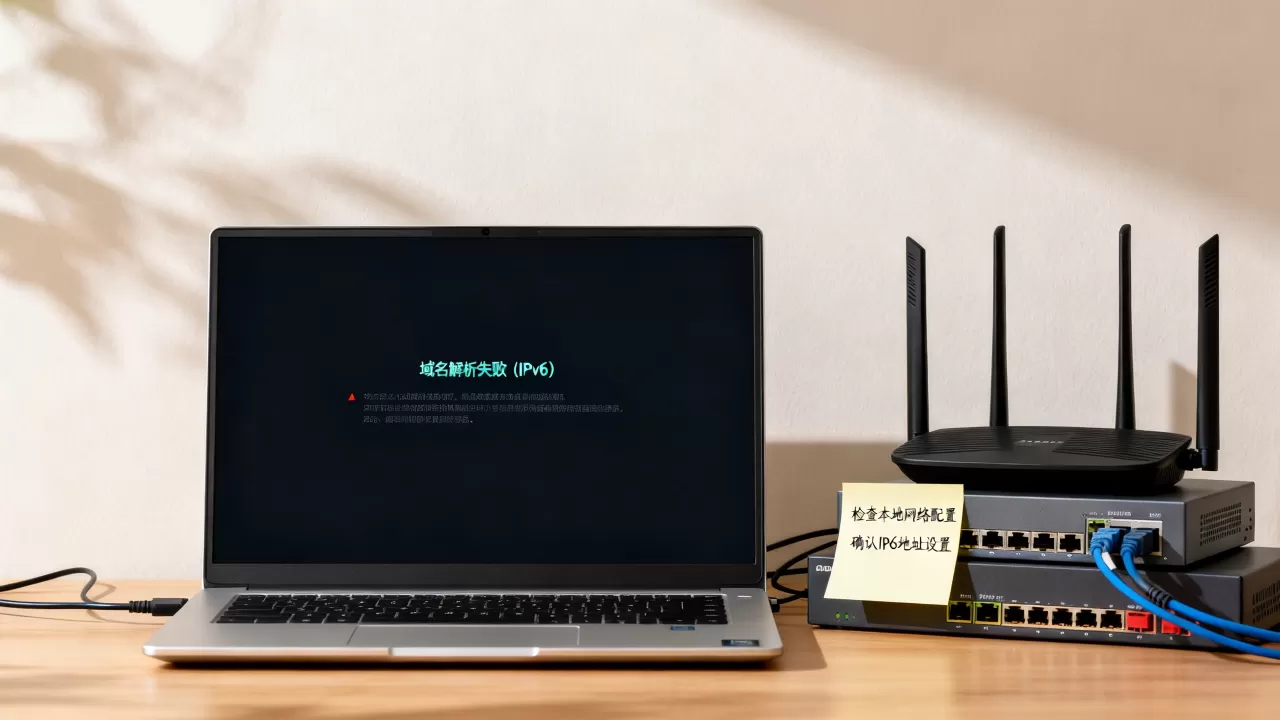 域名解析成IPv6,本地访问失败怎么办? 域名解析成IPv6,本地访问失败怎么办?