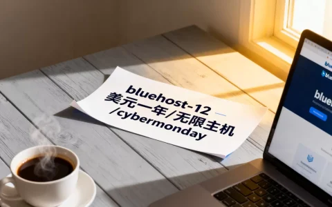 bluehost-12美元一年/无限主机/cybermonday