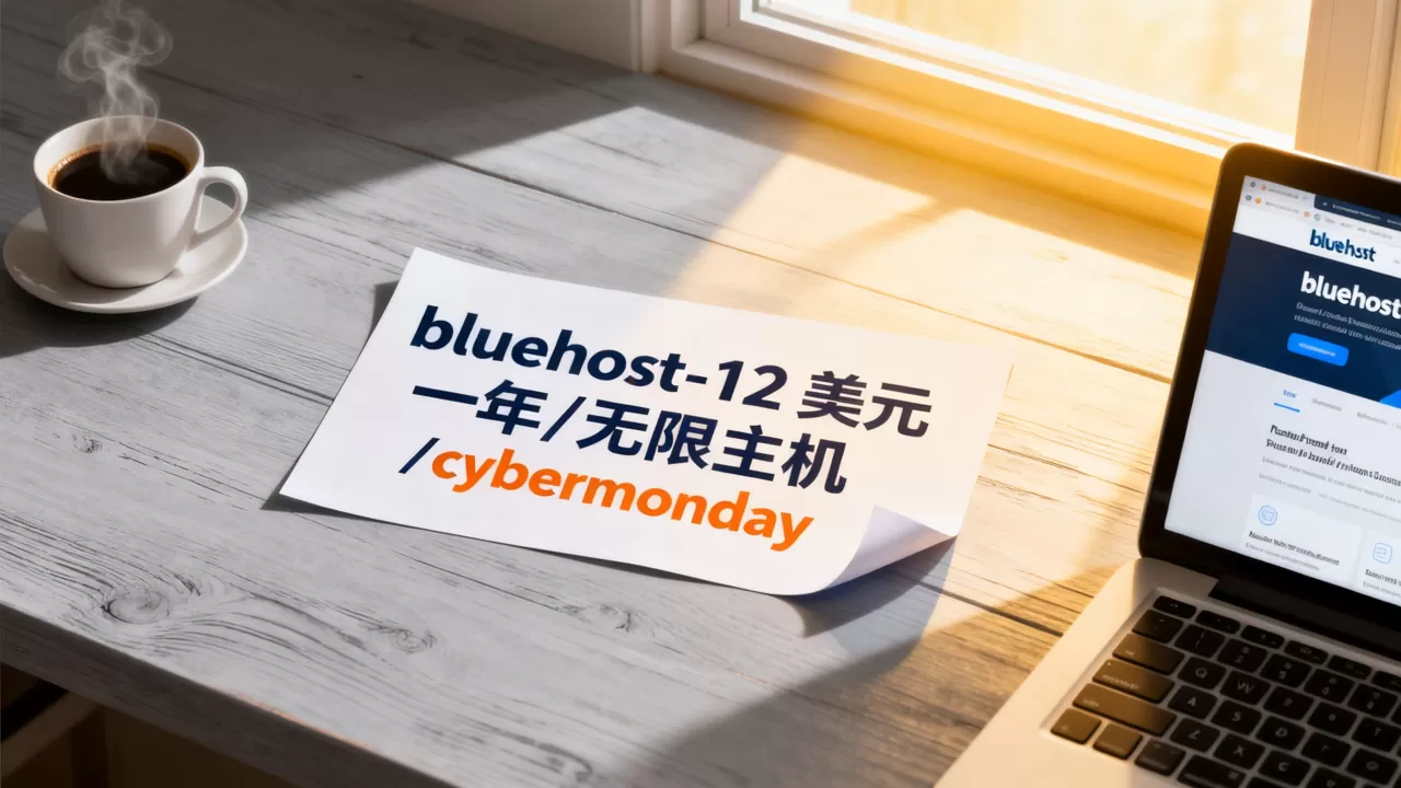 bluehost-12美元一年/无限主机/cybermonday bluehost-12美元一年/无限主机/cybermonday