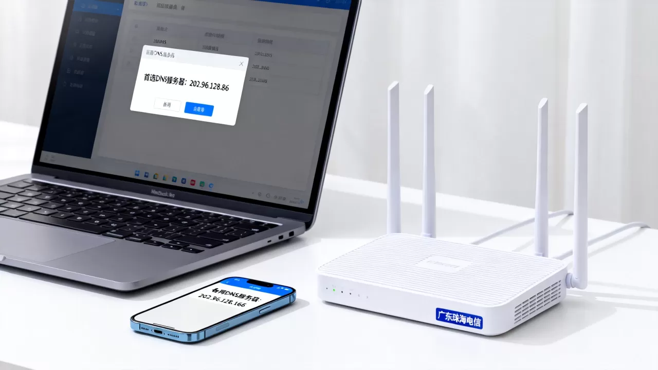 广东珠海电信DNS服务器地址到底是多少,电信DNS怎么设置? 广东珠海电信DNS服务器地址到底是多少,电信DNS怎么设置?