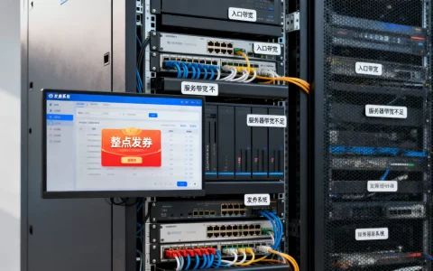 整点发券为什么会冲击入口带宽，服务器带宽不足怎么解决