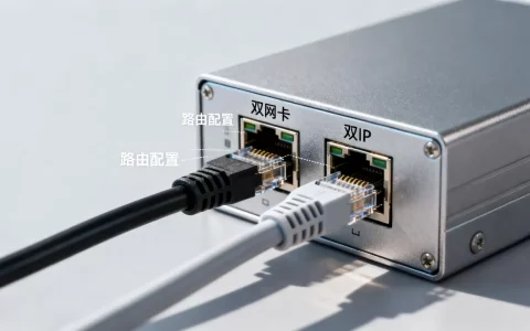 服务器双网卡双IP如何实现互通，双网卡怎么配置路由？
