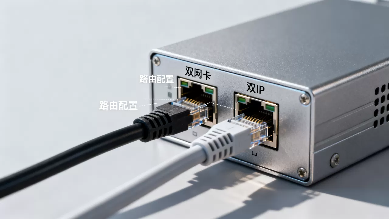 服务器双网卡双IP如何实现互通,双网卡怎么配置路由? 服务器双网卡双IP如何实现互通,双网卡怎么配置路由?