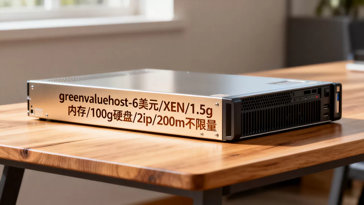greenvaluehost-6美元/XEN/1.5g内存/100g硬盘/2ip/200m不限量 greenvaluehost-6美元/XEN/1.5g内存/100g硬盘/2ip/200m不限量
