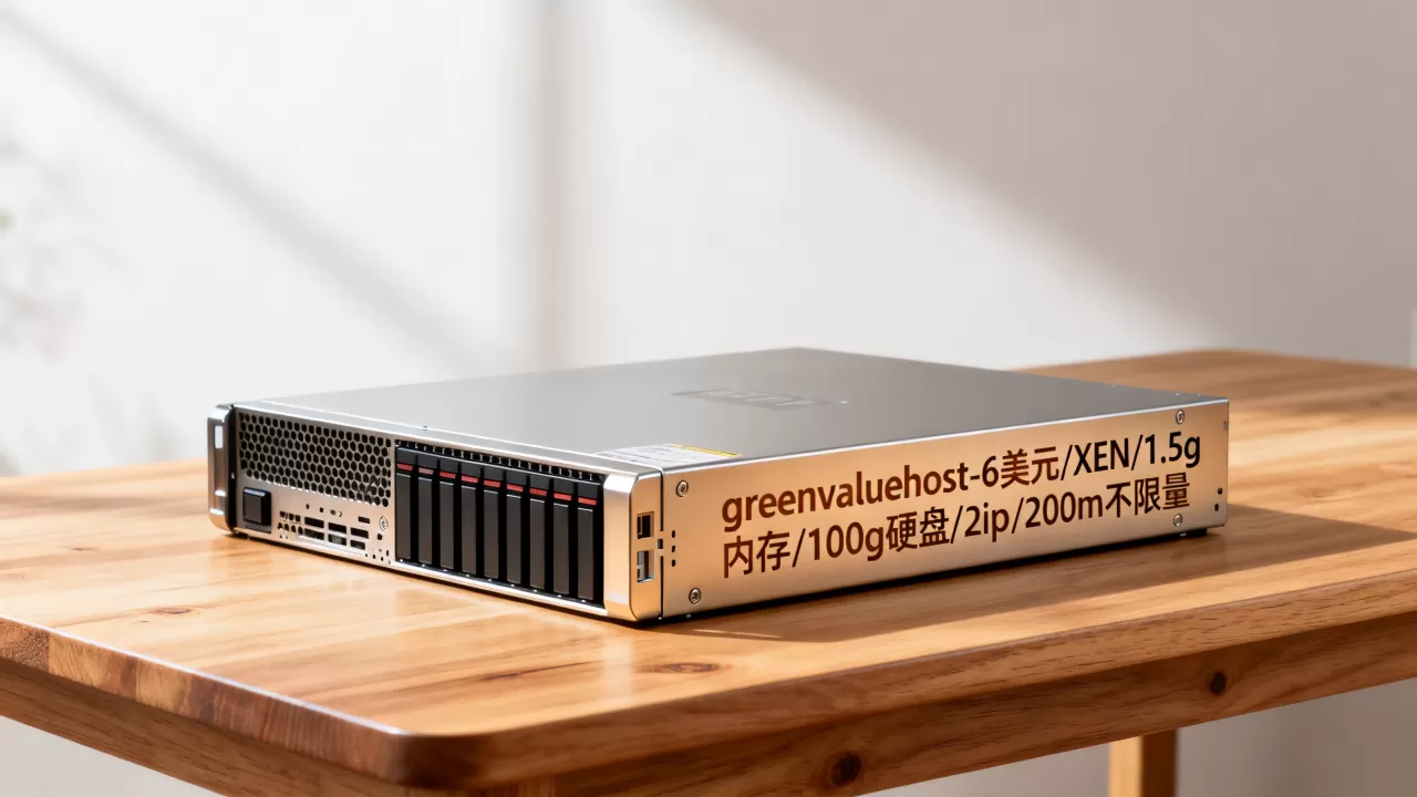 greenvaluehost-6美元/XEN/1.5g内存/100g硬盘/2ip/200m不限量 greenvaluehost-6美元/XEN/1.5g内存/100g硬盘/2ip/200m不限量