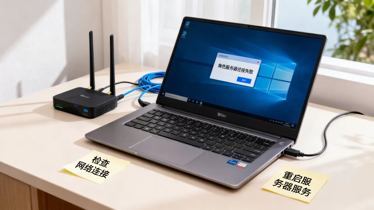 Win10角色服务器失败如何解决,win10服务器连不上咋办 Win10角色服务器失败如何解决,win10服务器连不上咋办