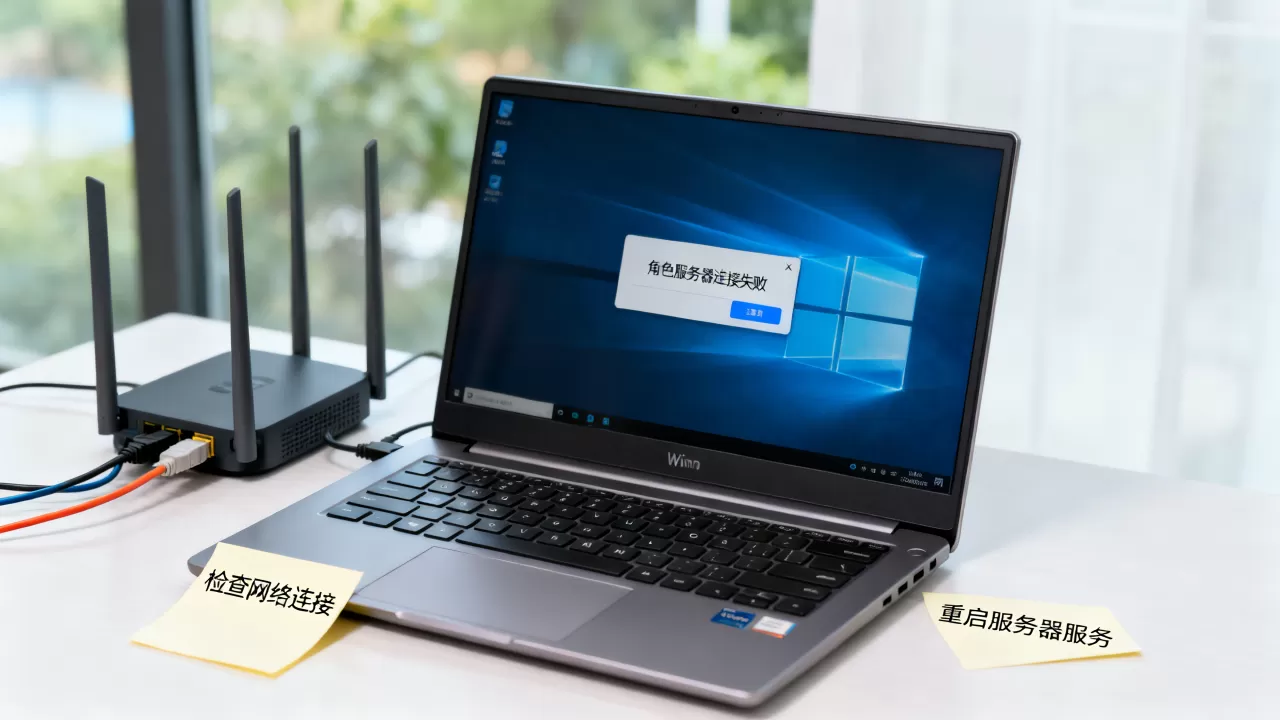 Win10角色服务器失败如何解决,win10服务器连不上咋办 Win10角色服务器失败如何解决,win10服务器连不上咋办