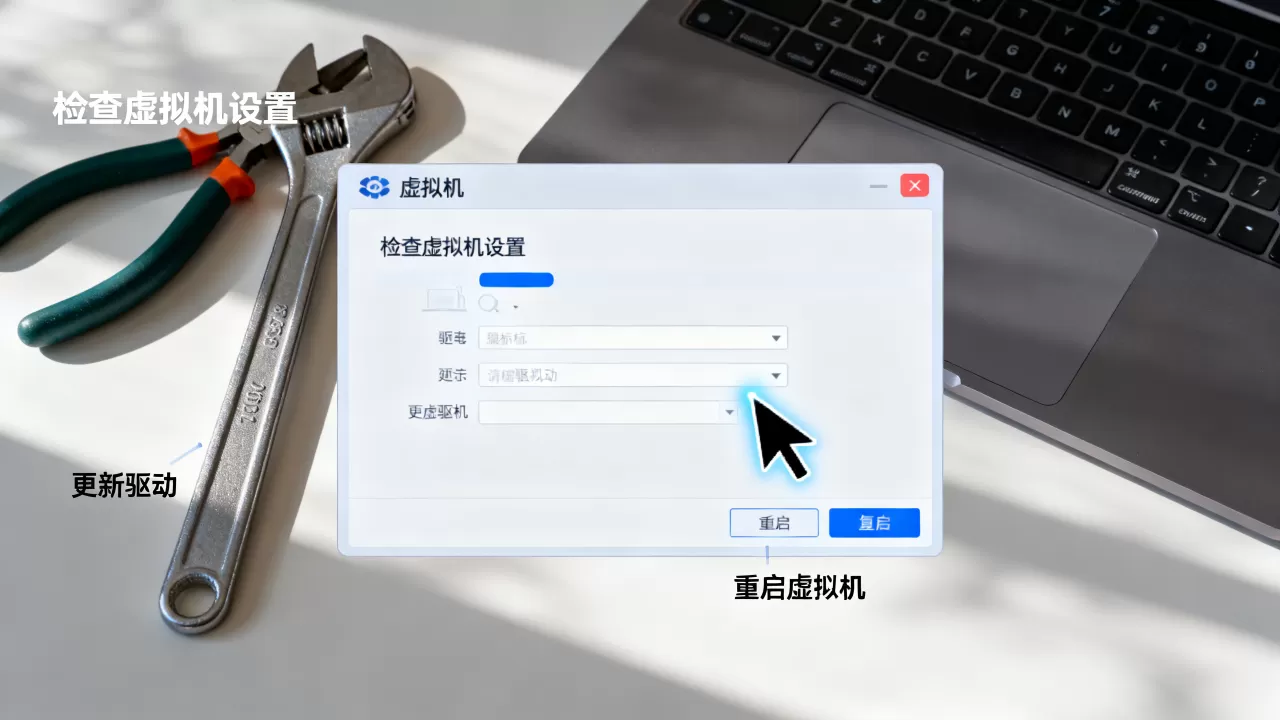 虚拟机鼠标闪个不停怎么办?鼠标卡顿失灵如何修复? 虚拟机鼠标闪个不停怎么办?鼠标卡顿失灵如何修复?