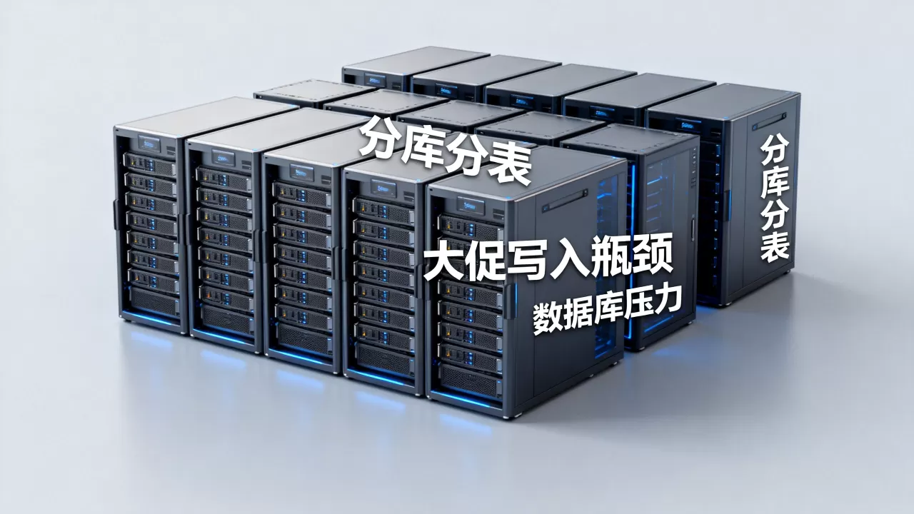 订单表分库分表后的大促写入瓶颈 订单表分库分表后的大促写入瓶颈