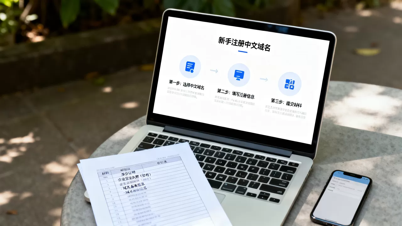 新手注册中文域名流程复杂吗,需要哪些材料? 新手注册中文域名流程复杂吗,需要哪些材料?