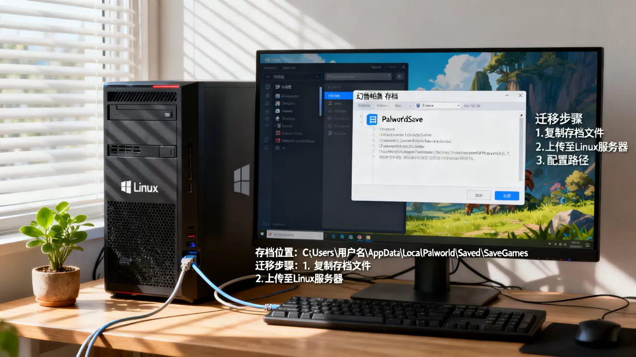 幻兽帕鲁存档怎么迁移到Linux服务器,幻兽帕鲁存档在哪? 幻兽帕鲁存档怎么迁移到Linux服务器,幻兽帕鲁存档在哪?