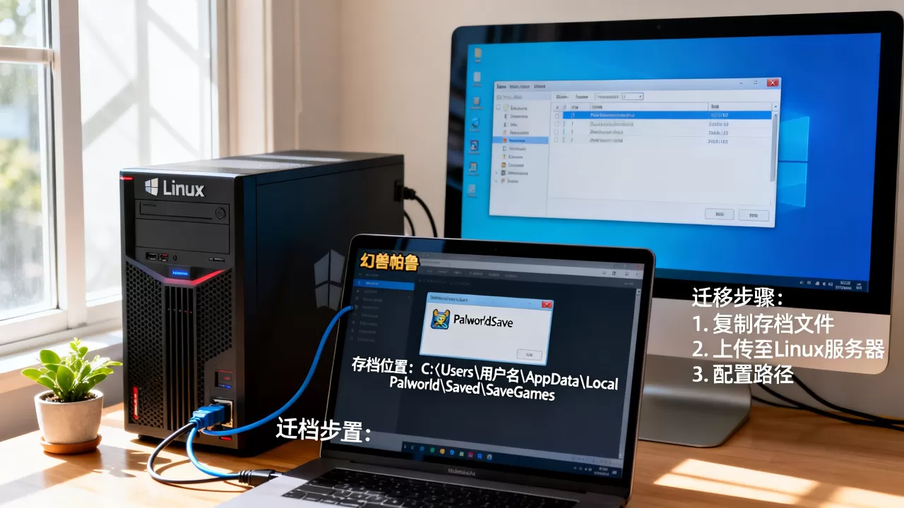 幻兽帕鲁存档怎么迁移到Linux服务器,幻兽帕鲁存档在哪? 幻兽帕鲁存档怎么迁移到Linux服务器,幻兽帕鲁存档在哪?