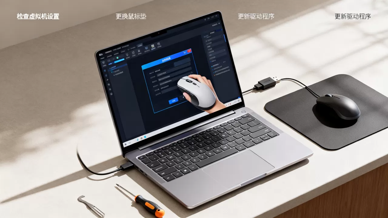虚拟机鼠标乱飞怎么解决,鼠标失灵原因及修复方法 虚拟机鼠标乱飞怎么解决,鼠标失灵原因及修复方法