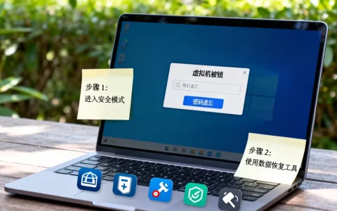 虚拟机被锁了如何恢复数据，虚拟机开机密码忘了怎么办