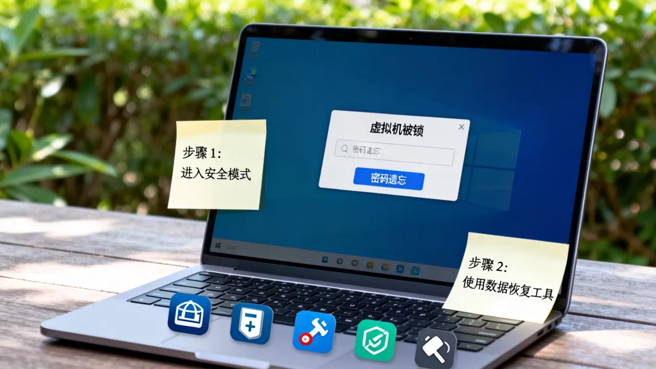 虚拟机被锁了如何恢复数据,虚拟机开机密码忘了怎么办 虚拟机被锁了如何恢复数据,虚拟机开机密码忘了怎么办