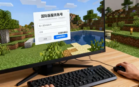 我的世界国际版服务器账号怎么输才对，国际版怎么进服务器？