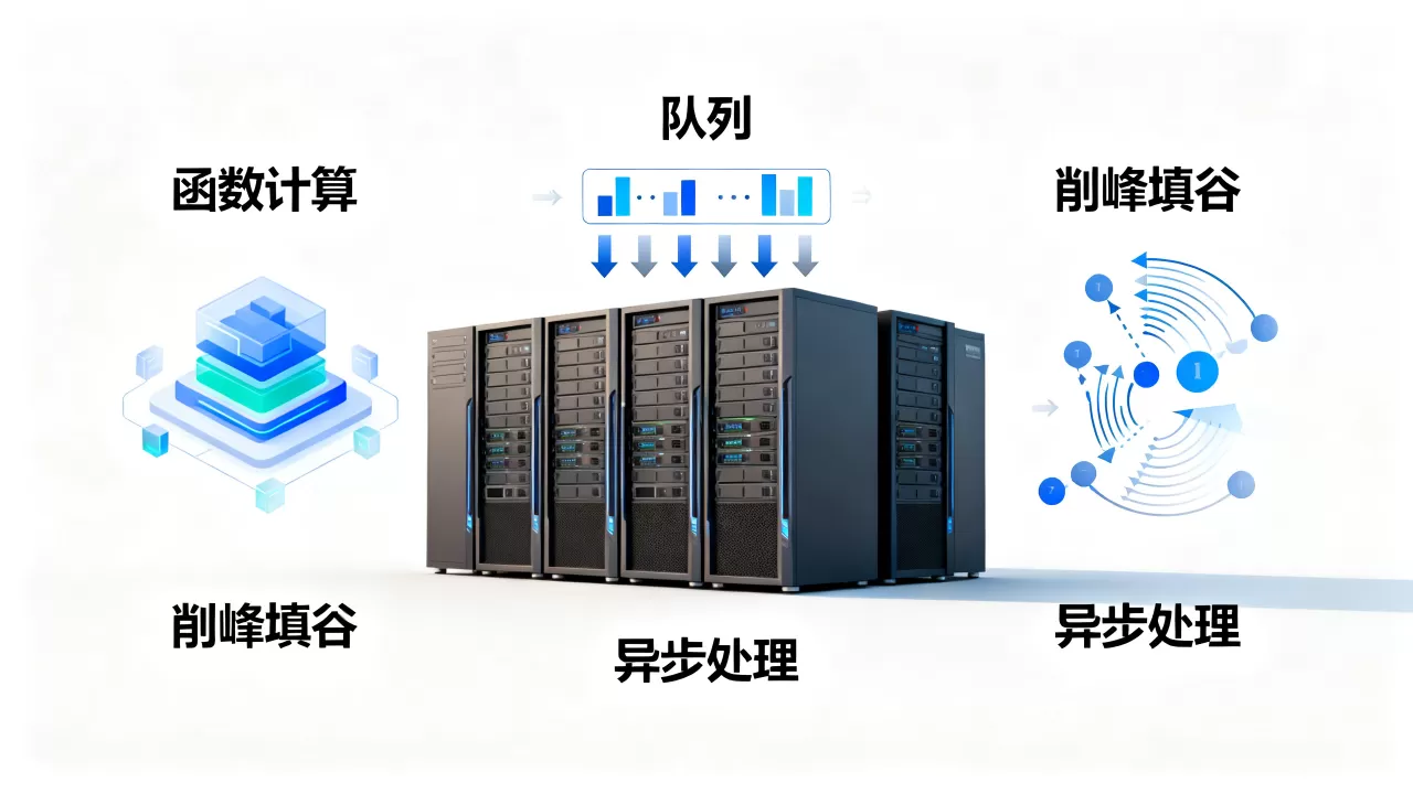 函数计算配合队列如何实现削峰填谷?,削峰填谷异步处理怎么做? 函数计算配合队列如何实现削峰填谷?,削峰填谷异步处理怎么做?
