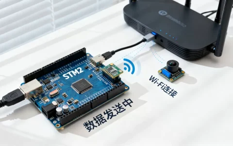 STM32如何发送数据到服务器，stm32怎么联网传数据？