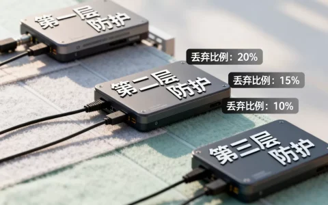 三层防护串接时各层丢弃比例怎么统计，三层防护各层丢弃率怎么算