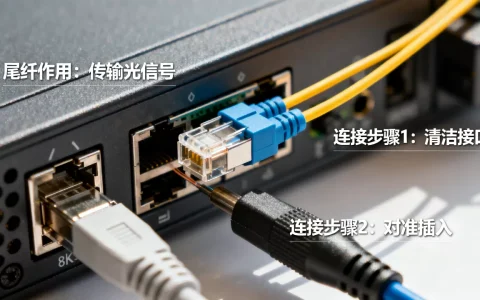 服务器尾纤有哪些作用？,尾纤连接方法图解