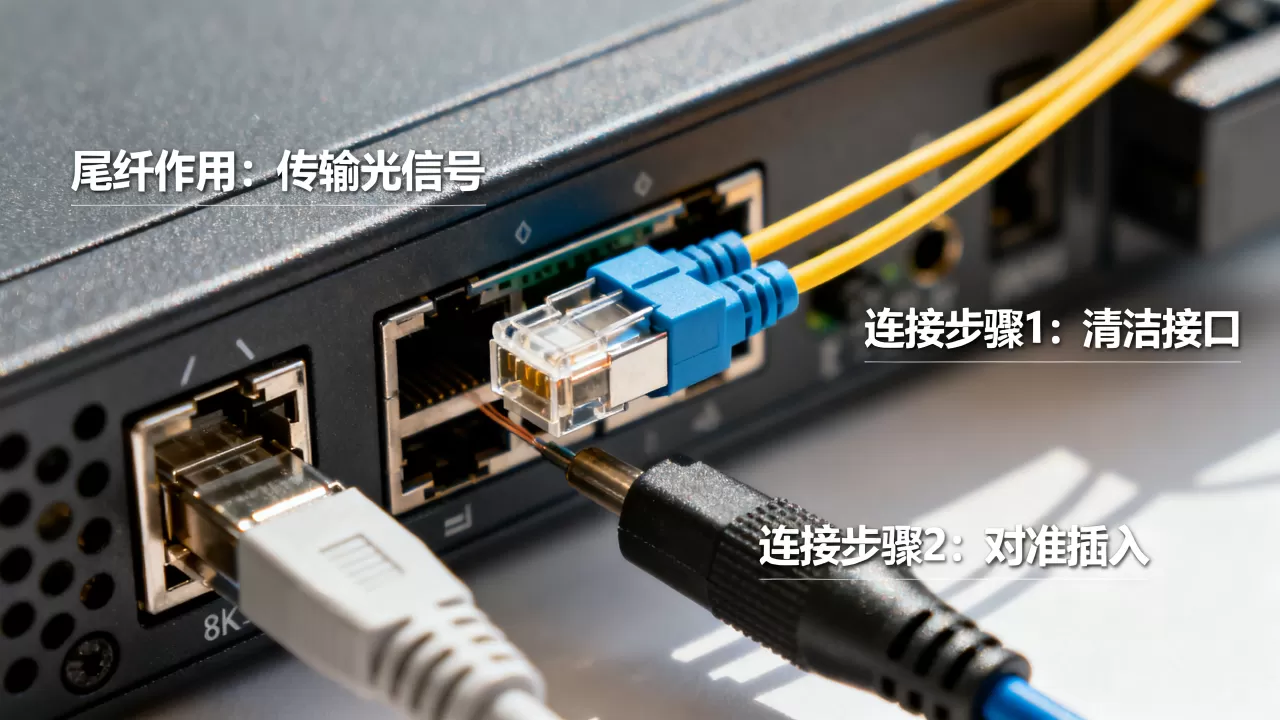 服务器尾纤有哪些作用?,尾纤连接方法图解 服务器尾纤有哪些作用?,尾纤连接方法图解
