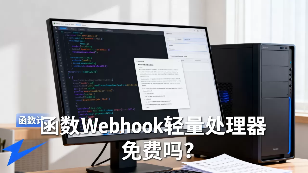 如何用函数计算搭建Webhook轻量处理器,函数计算免费吗? 如何用函数计算搭建Webhook轻量处理器,函数计算免费吗?