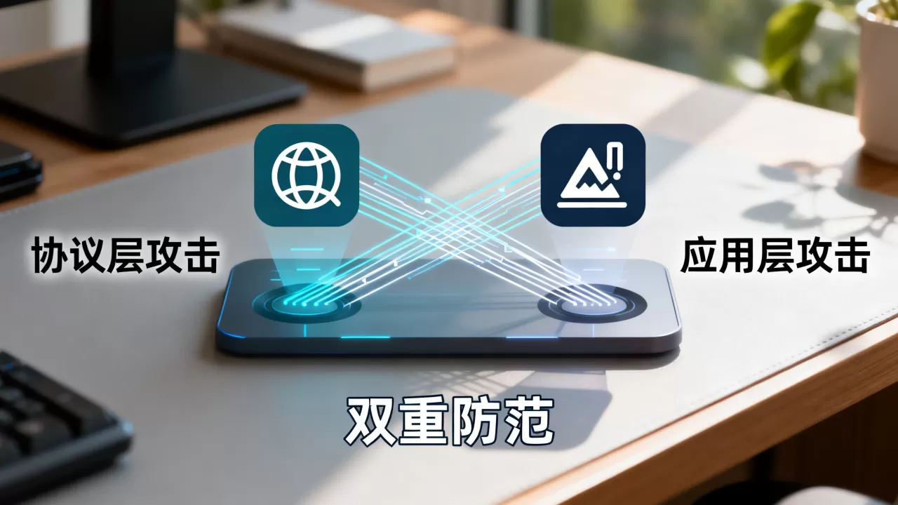 同一目标为何被协议层与应用层同时夹击,如何防范双重攻击? 同一目标为何被协议层与应用层同时夹击,如何防范双重攻击?