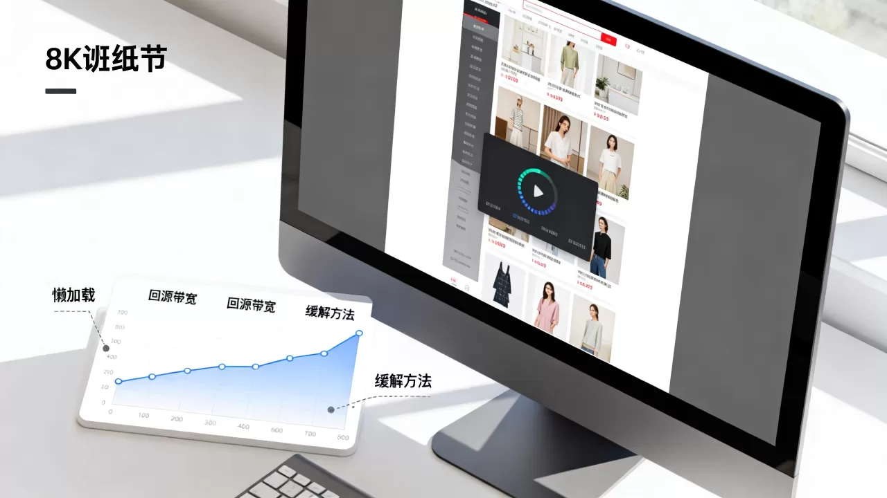 详情页图片懒加载如何缓解回源带宽,有哪些方法? 详情页图片懒加载如何缓解回源带宽,有哪些方法?