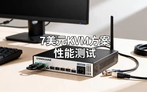 crowncloud 7美元KVM方案值得买吗，性能怎么样？