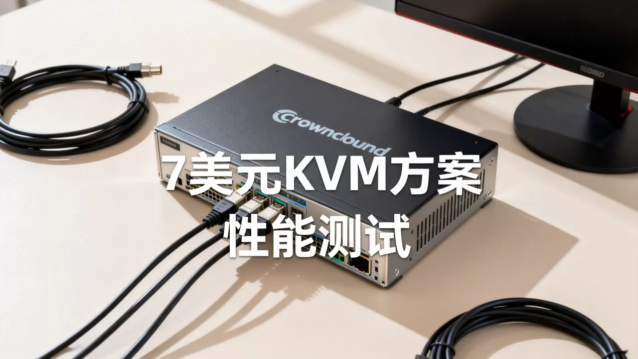 crowncloud 7美元KVM方案值得买吗,性能怎么样? crowncloud 7美元KVM方案值得买吗,性能怎么样?