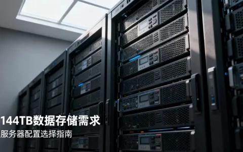 144TB数据需要多少存储和服务器？，如何选择配置
