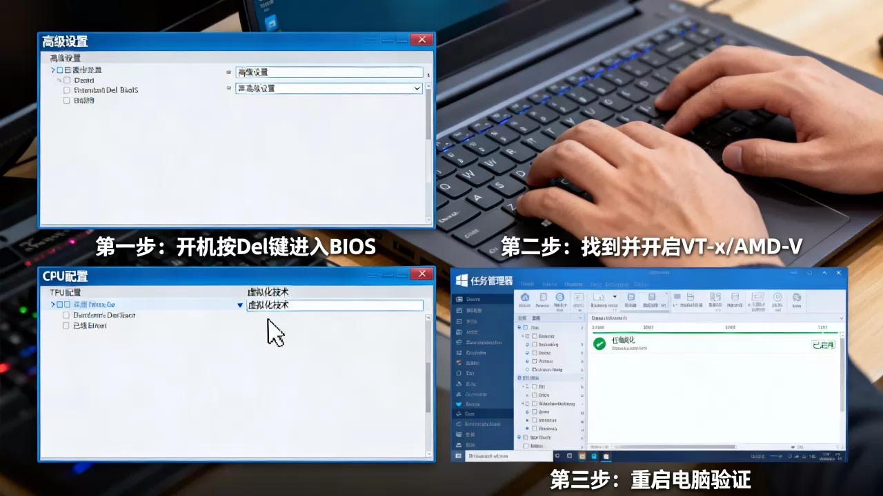 虚拟机支持怎么打开?详细步骤是什么?,如何开启虚拟化? 虚拟机支持怎么打开?详细步骤是什么?,如何开启虚拟化?