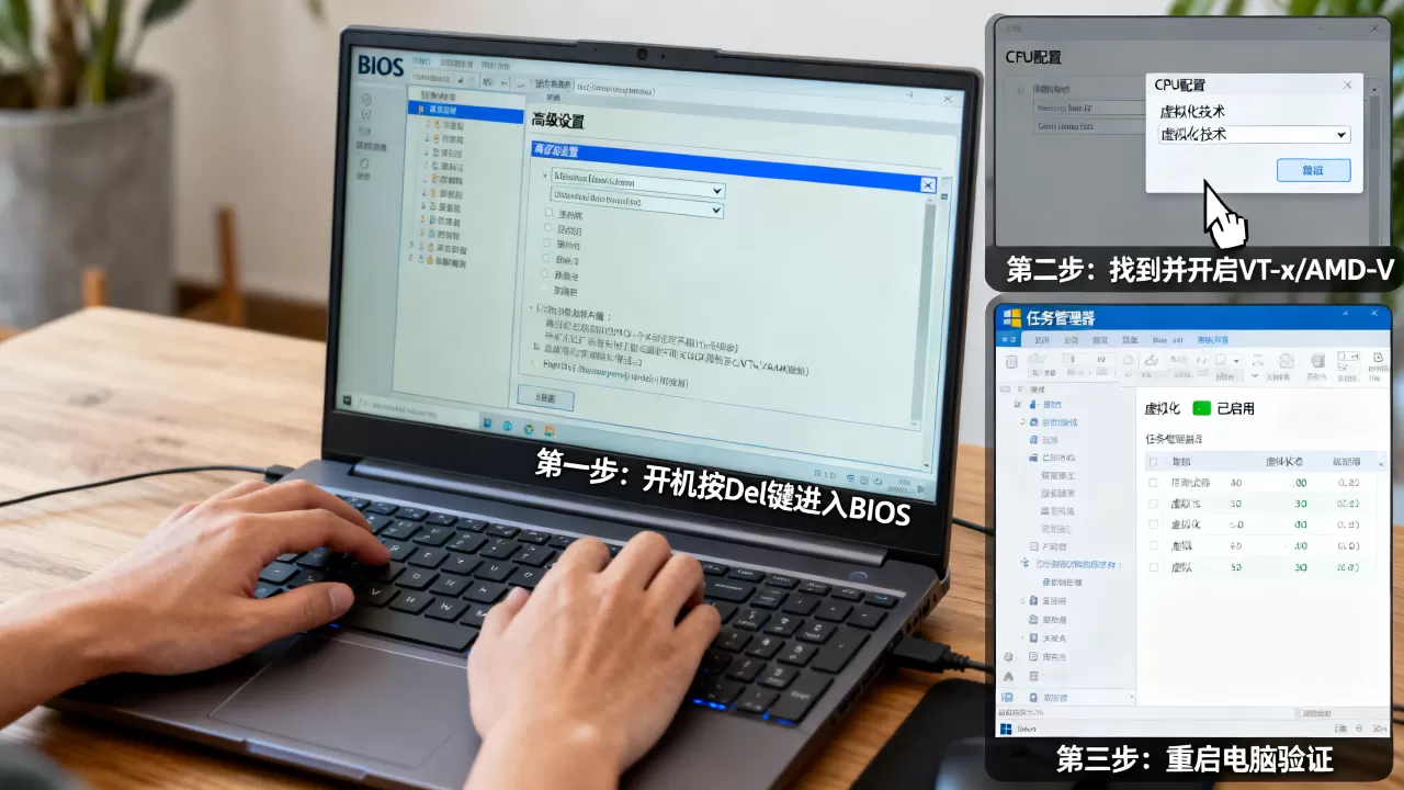 虚拟机支持怎么打开?详细步骤是什么?,如何开启虚拟化? 虚拟机支持怎么打开?详细步骤是什么?,如何开启虚拟化?